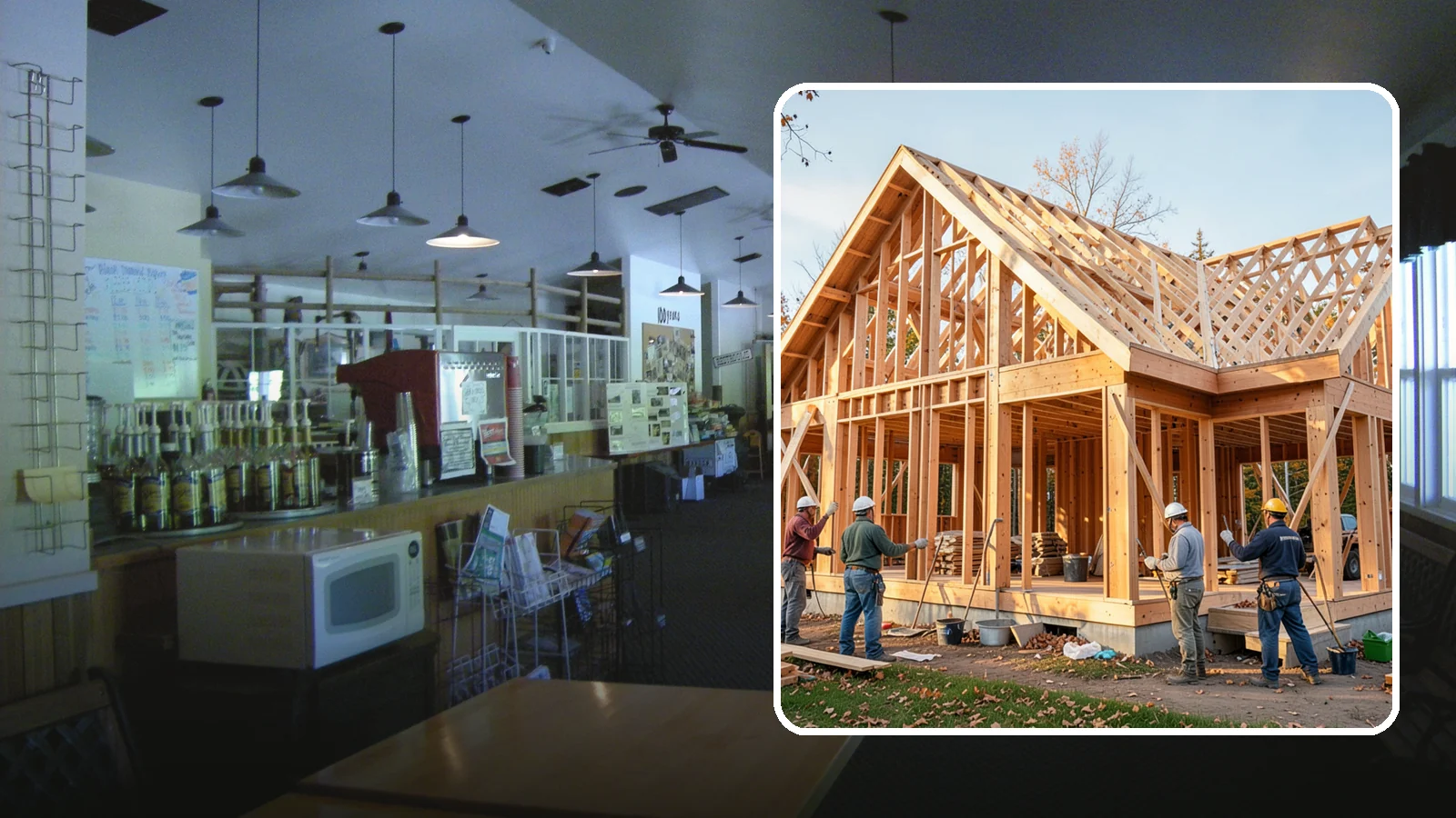 Post and Beam Framing in Black Diamond, King County, WA - We craft exposed post-and-beam and timber frames that carry real loads and show off the wood as a finished feature.