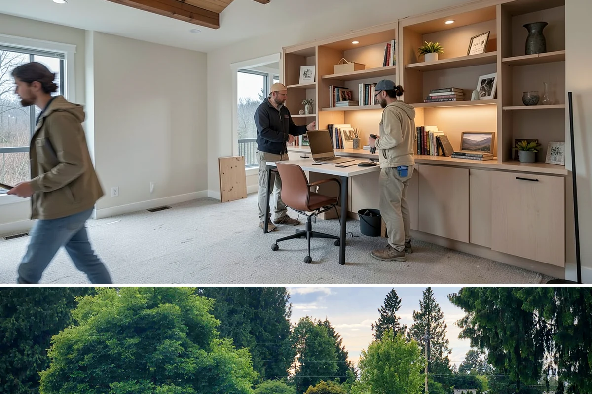 Post and Beam Framing in Bonney Lake, Pierce County, WA - Milled timbers are best set during drier stretches to control moisture and finishing, though we can stage delivery to protect...
