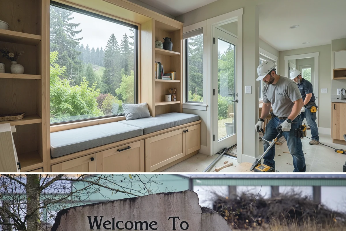 Post and Beam Framing in Buckley, Pierce County, WA - Milled timbers are best set during drier stretches to control moisture and finishing, though we can stage delivery to protect...