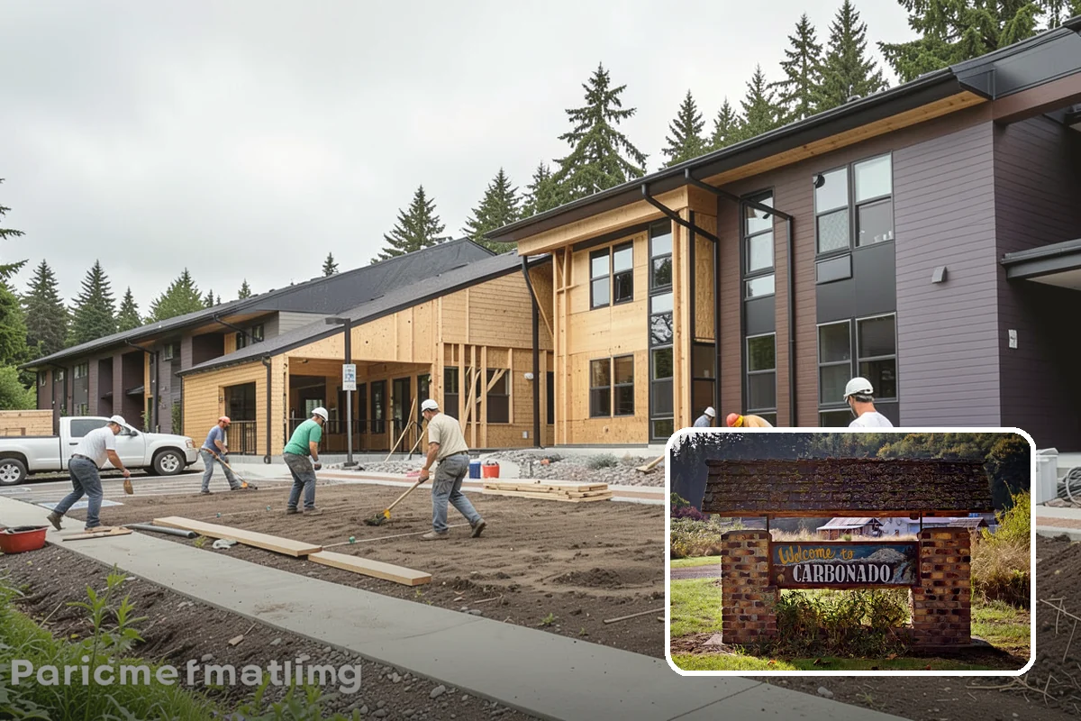 Post and Beam Framing in Carbonado, Pierce County, WA - Open, column-free spaces created by heavy timber spans