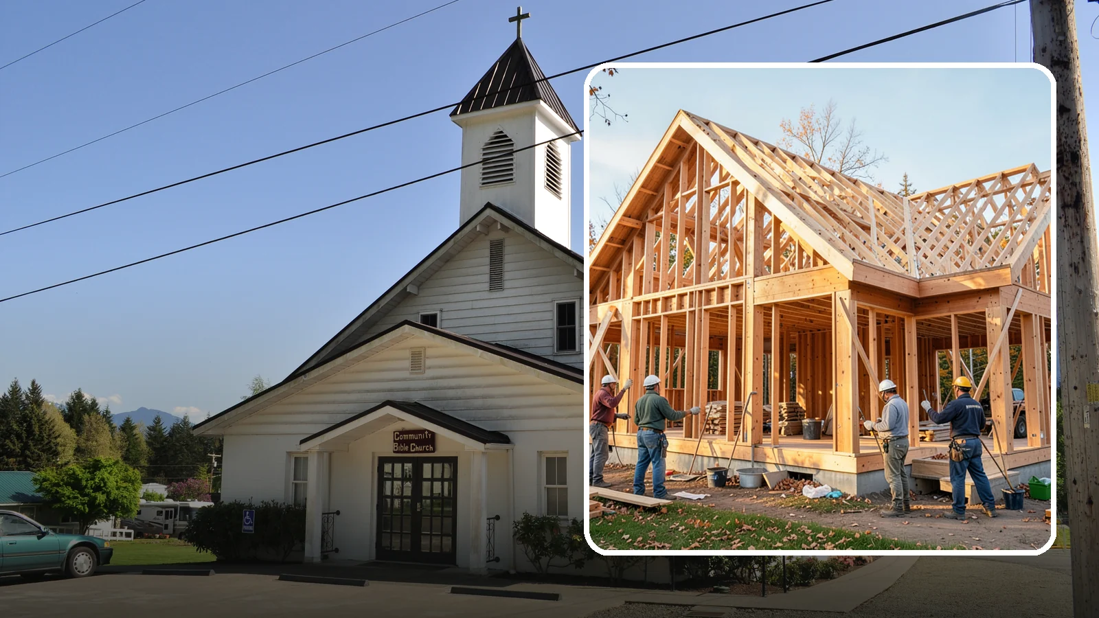 Post and Beam Framing in Concrete, Skagit County, WA - We craft exposed post-and-beam and timber frames that carry real loads and show off the wood as a finished feature.