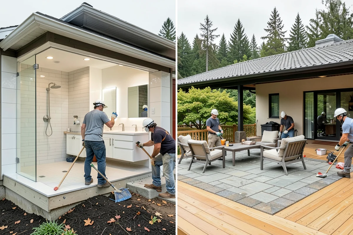 Post and Beam Framing in DuPont, Pierce County, WA - Choose timber species, sizing, and connection style with you