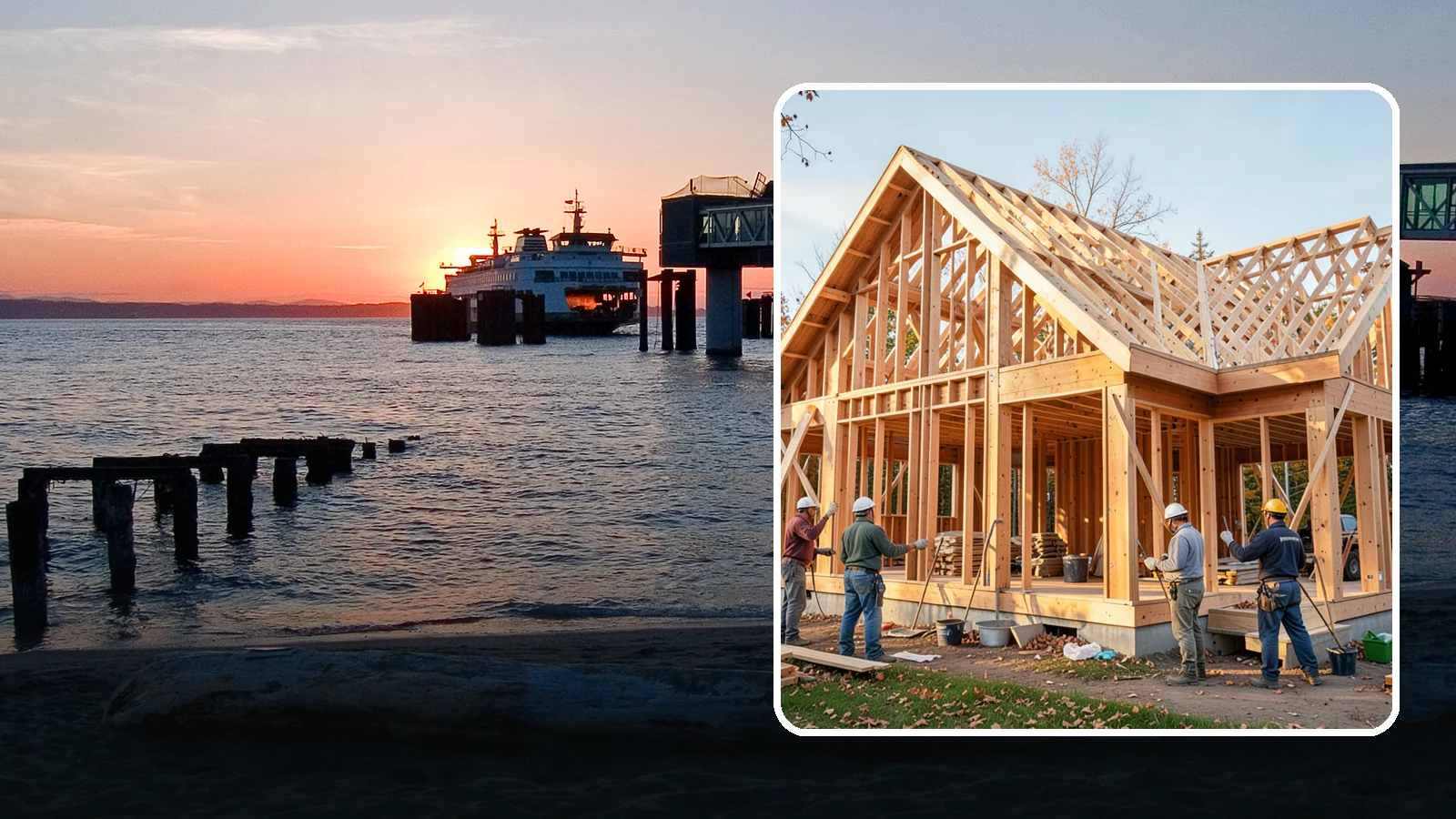 Post and Beam Framing in Edmonds, Snohomish County, WA - We craft exposed post-and-beam and timber frames that carry real loads and show off the wood as a finished feature.