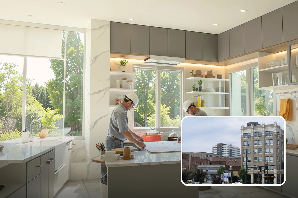 Post and Beam Framing in Everett, Snohomish County, WA - Open, column-free spaces created by heavy timber spans