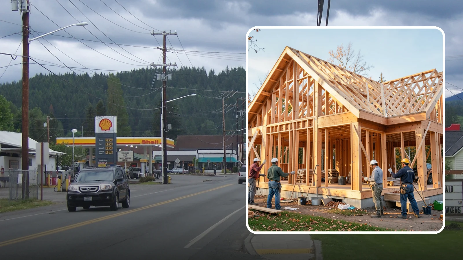 Post and Beam Framing in Granite Falls, Snohomish County, WA - We craft exposed post-and-beam and timber frames that carry real loads and show off the wood as a finished feature.