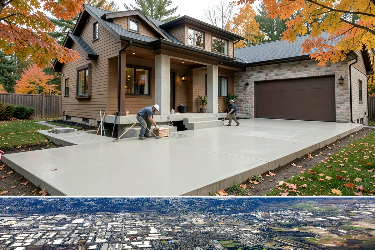 Post and Beam Framing in Kent, King County, WA - Milled timbers are best set during drier stretches to control moisture and finishing, though we can stage delivery to protect...