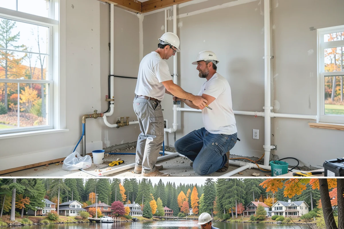 Post and Beam Framing in La Conner, Skagit County, WA - Milled timbers are best set during drier stretches to control moisture and finishing, though we can stage delivery to protect...