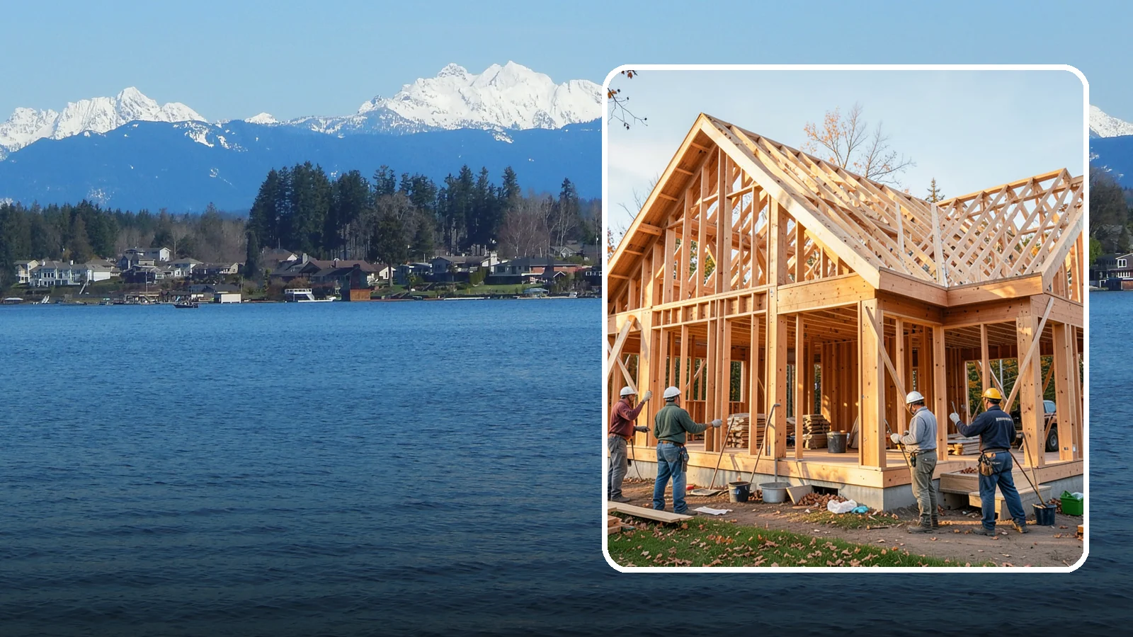 Post and Beam Framing in Lake Stevens, Snohomish County, WA - We craft exposed post-and-beam and timber frames that carry real loads and show off the wood as a finished feature.