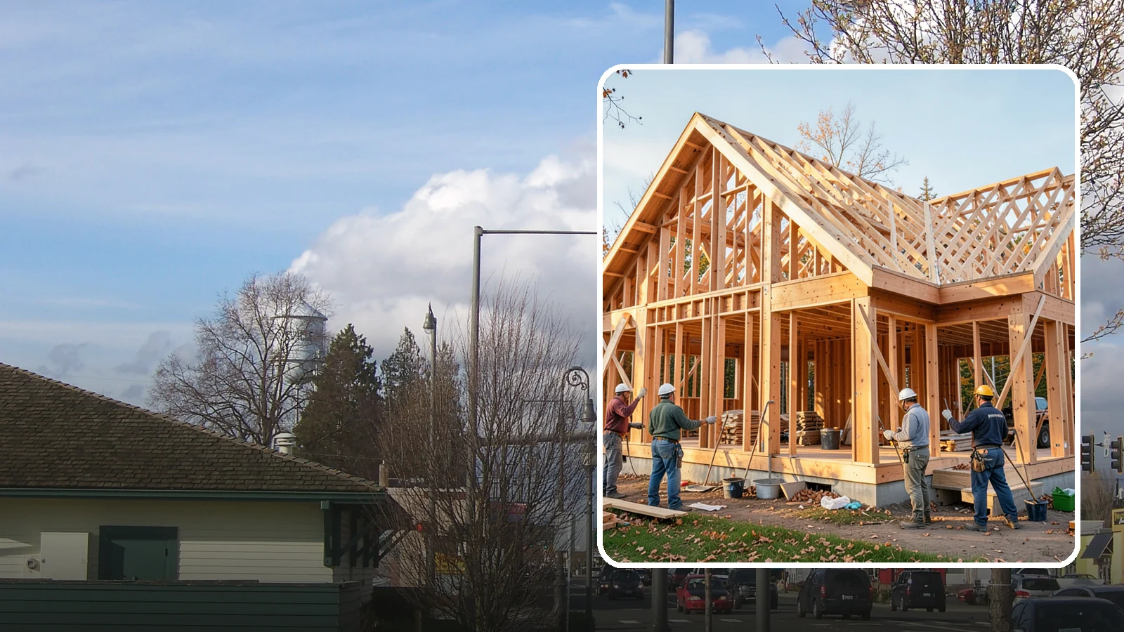 Post and Beam Framing in Marysville, Snohomish County, WA - We craft exposed post-and-beam and timber frames that carry real loads and show off the wood as a finished feature.