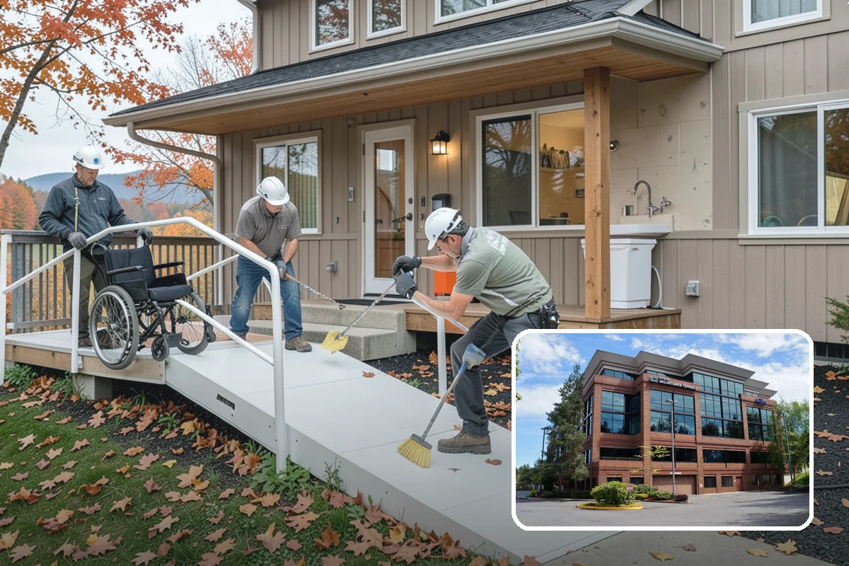 Post and Beam Framing in Mountlake Terrace, Snohomish County, WA - Open, column-free spaces created by heavy timber spans
