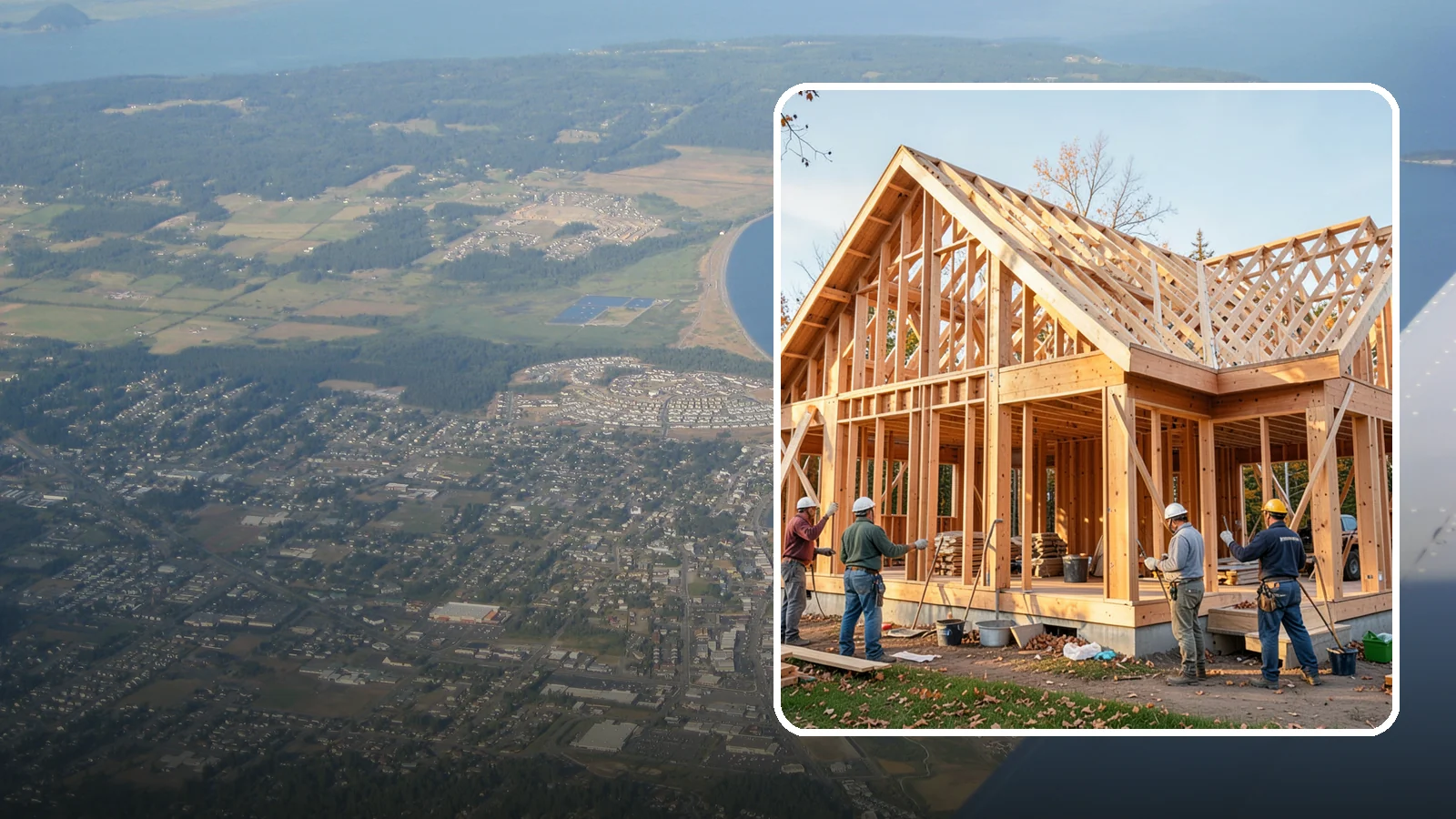 Post and Beam Framing in Oak Harbor, Island County, WA - We craft exposed post-and-beam and timber frames that carry real loads and show off the wood as a finished feature.