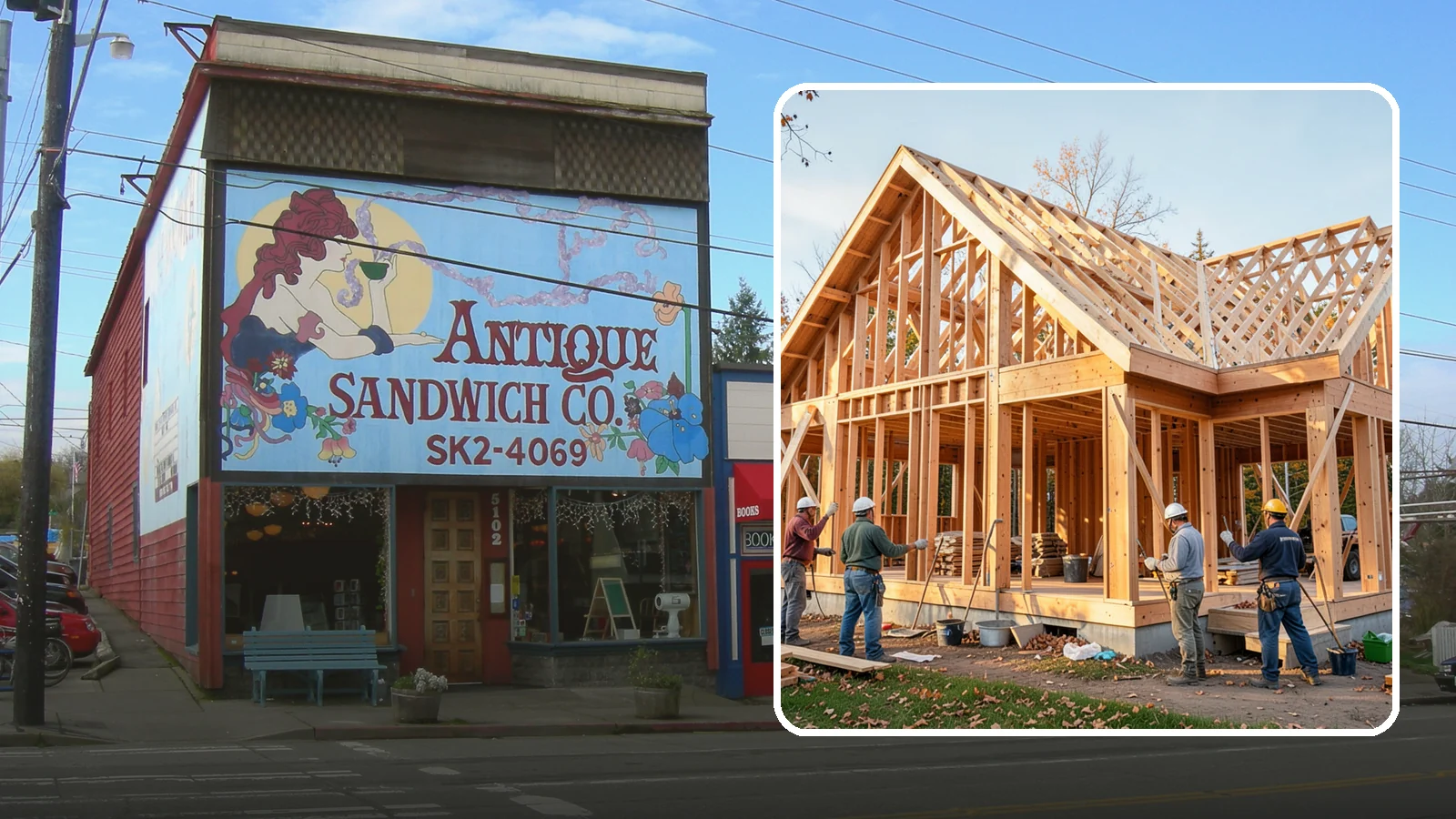 Post and Beam Framing in Ruston, Pierce County, WA - We craft exposed post-and-beam and timber frames that carry real loads and show off the wood as a finished feature.