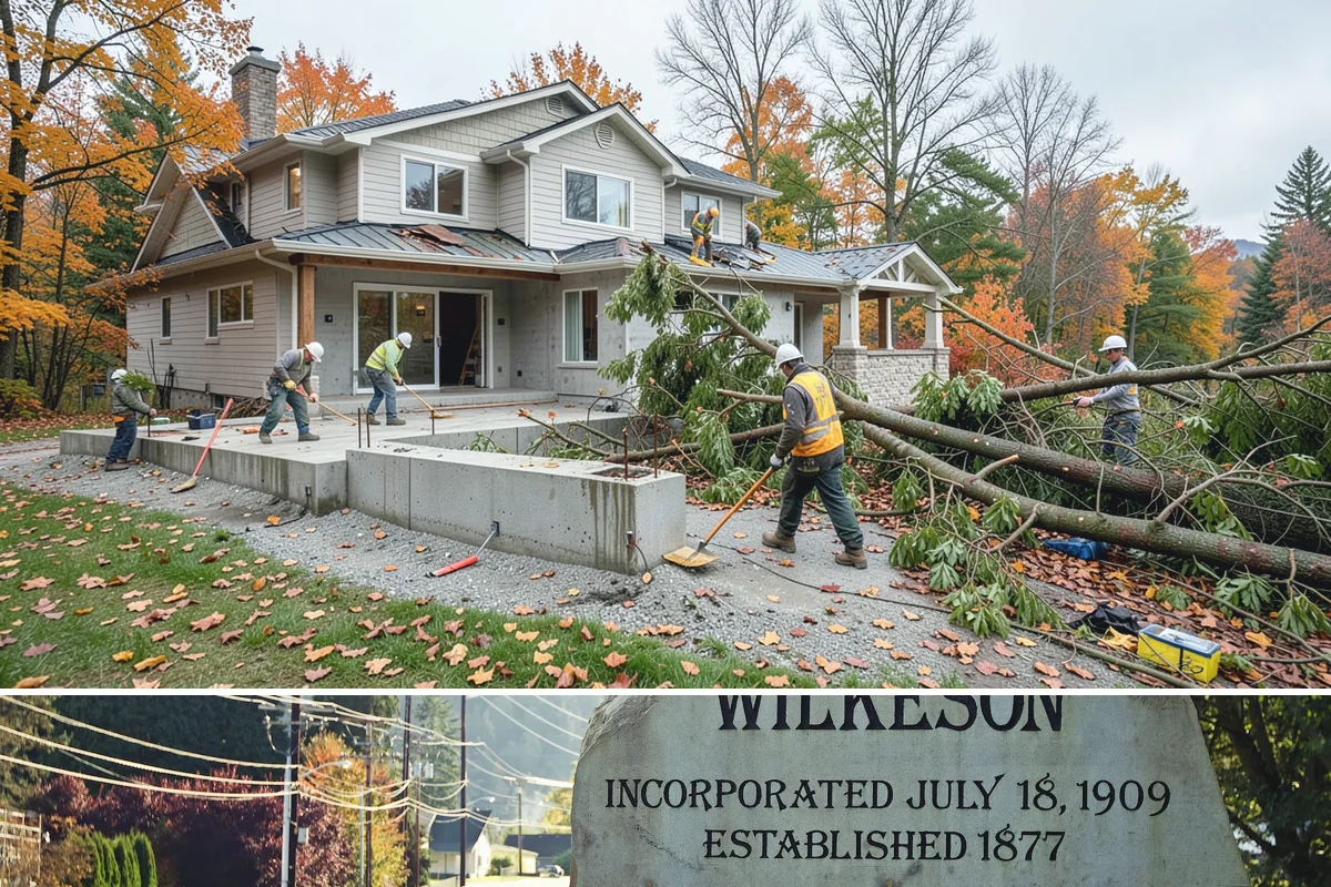 Post and Beam Framing in Wilkeson, Pierce County, WA - Milled timbers are best set during drier stretches to control moisture and finishing, though we can stage delivery to protect...