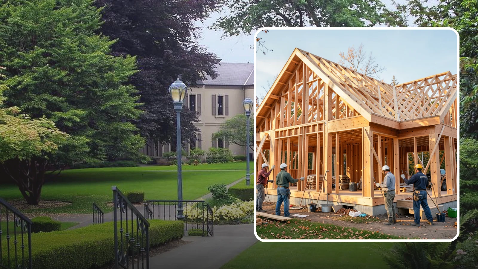 Post and Beam Framing in Woodinville, King County, WA - We craft exposed post-and-beam and timber frames that carry real loads and show off the wood as a finished feature.