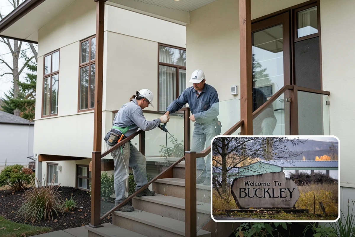 Post Replacement in Buckley, Pierce County, WA - Vertical support restored where a post has failed