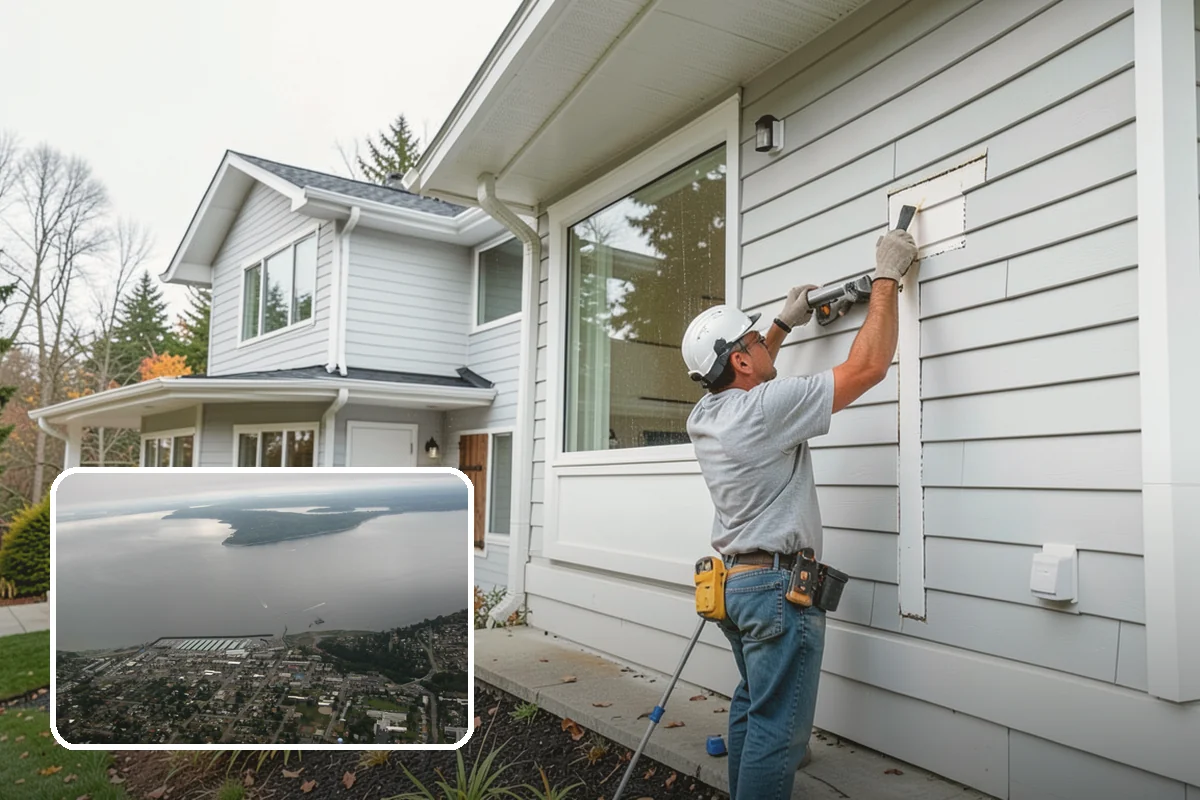 Post Replacement in Des Moines, King County, WA - Vertical support restored where a post has failed