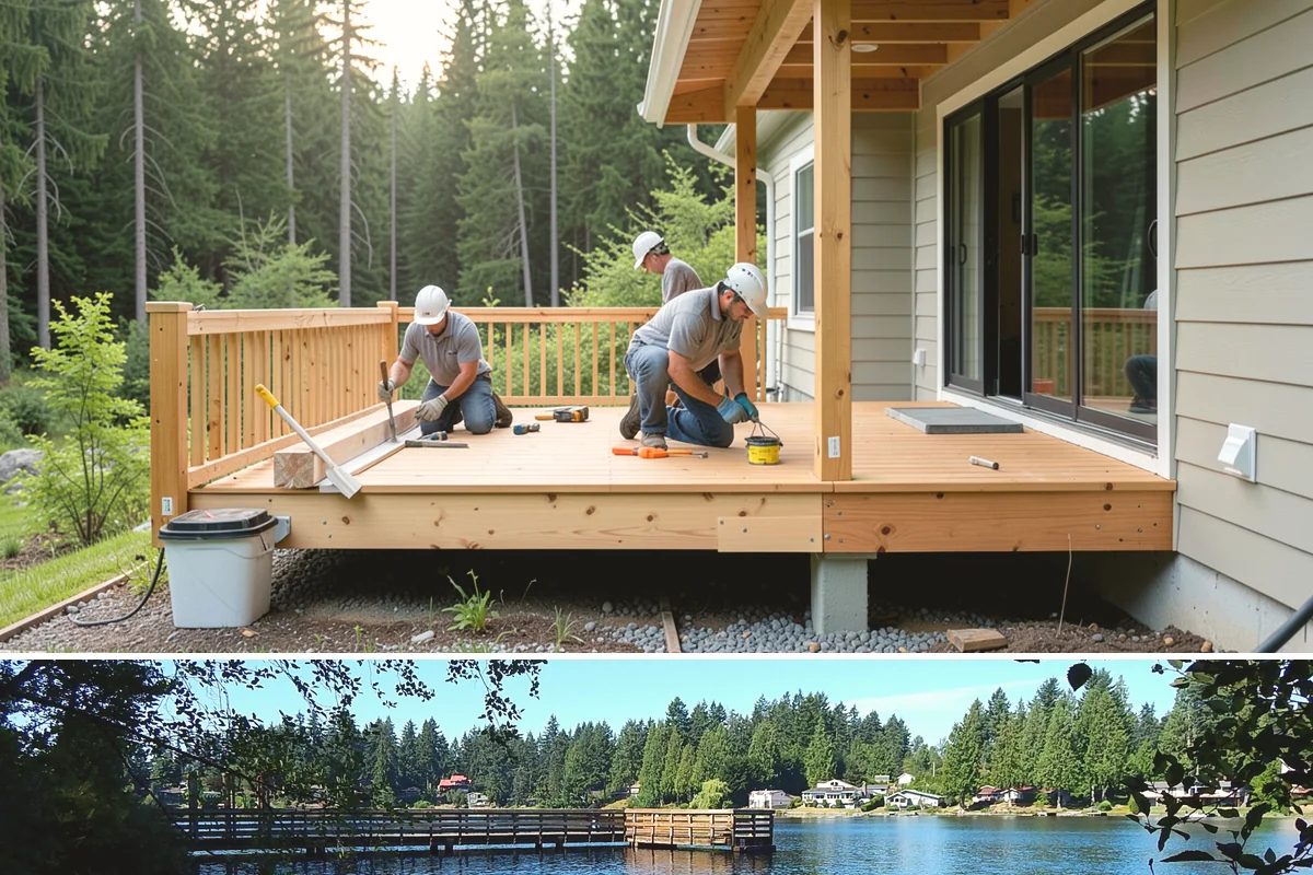 Post Replacement in Federal Way, King County, WA - Post replacement proceeds in any season, and we pair it with moisture control so the new posts stay sound year-round.