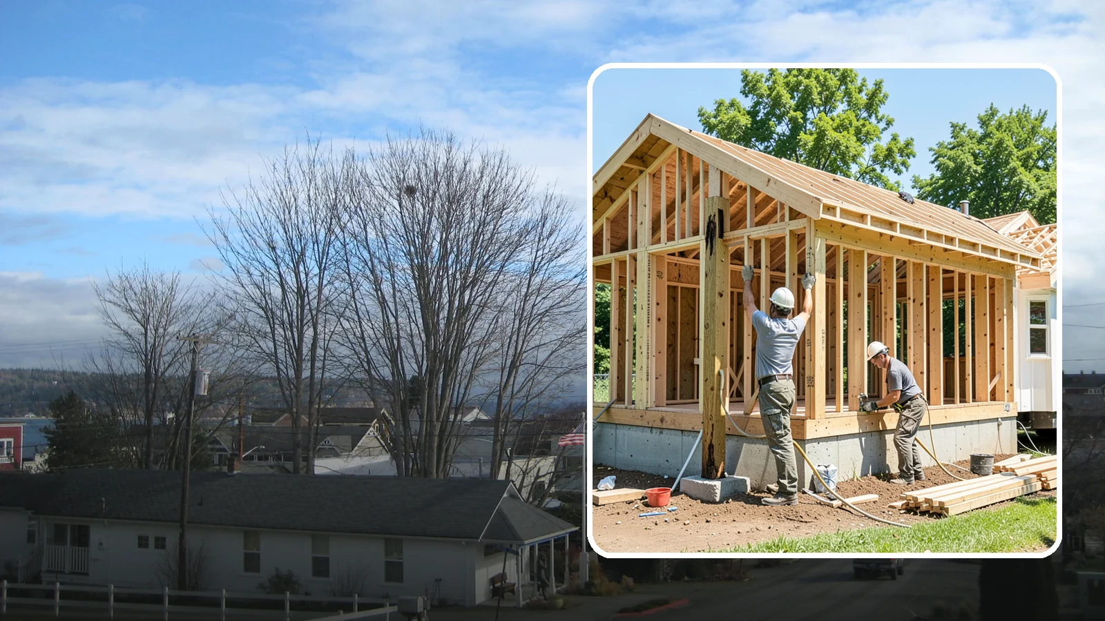 Post Replacement in Langley, Island County, WA - We replace rotted or failing support posts to restore vertical support and stop settling above them.