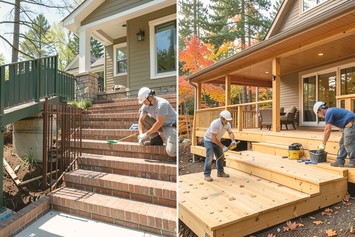 Post Replacement in Sammamish, King County, WA - Support the beam above and relieve load on the post