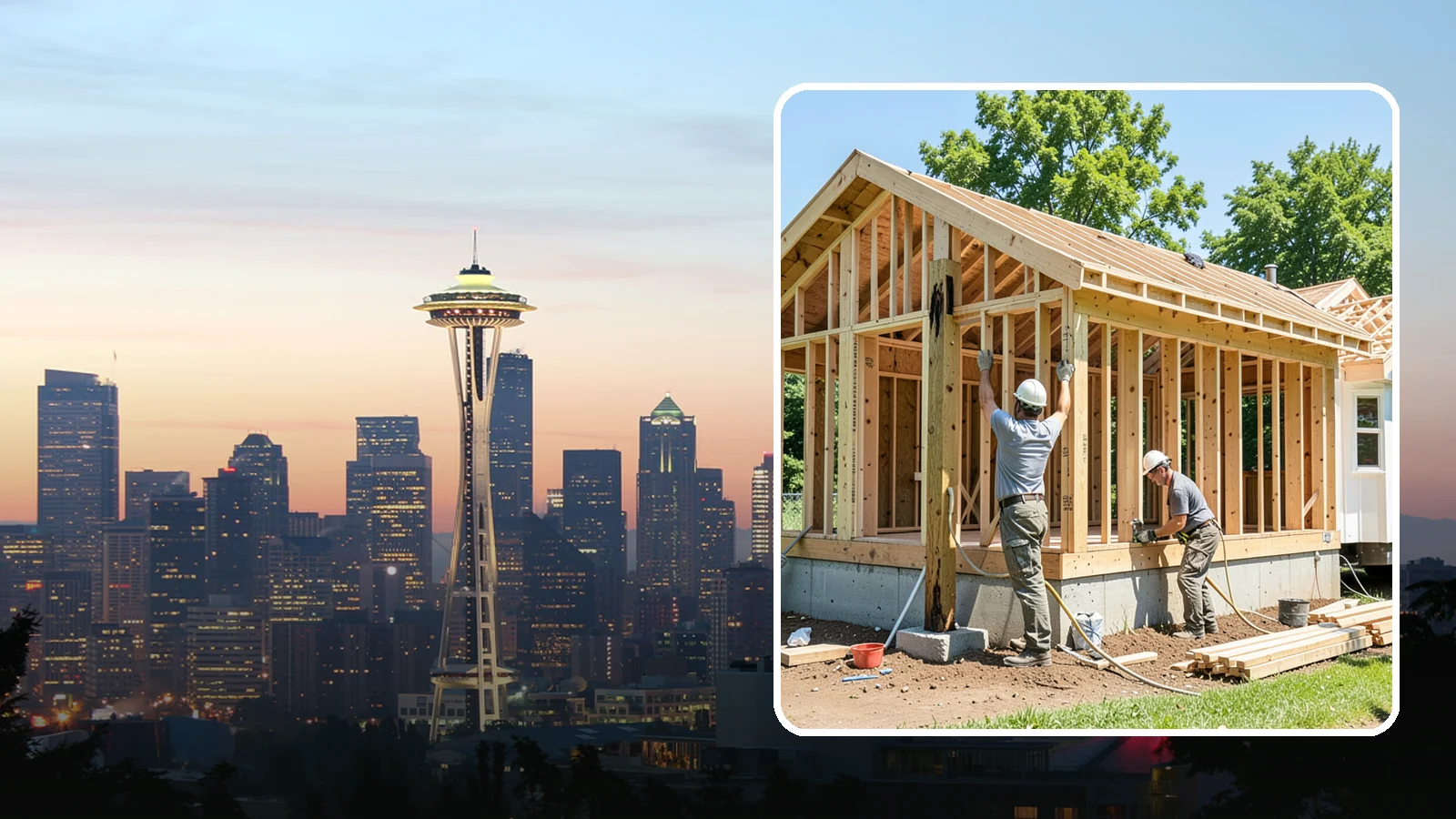 Post Replacement in Seattle, King County, WA - We replace rotted or failing support posts to restore vertical support and stop settling above them.