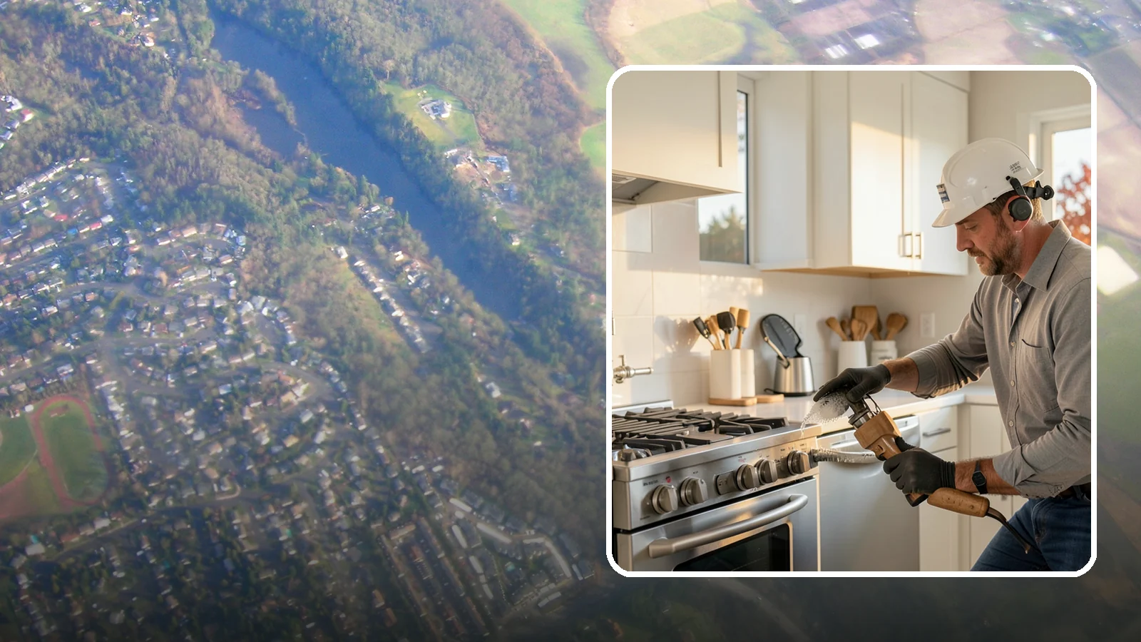 Pot Filler Installation in Algona, King County, WA - We install wall-mounted pot filler faucets above the range for convenient cooking-water access.