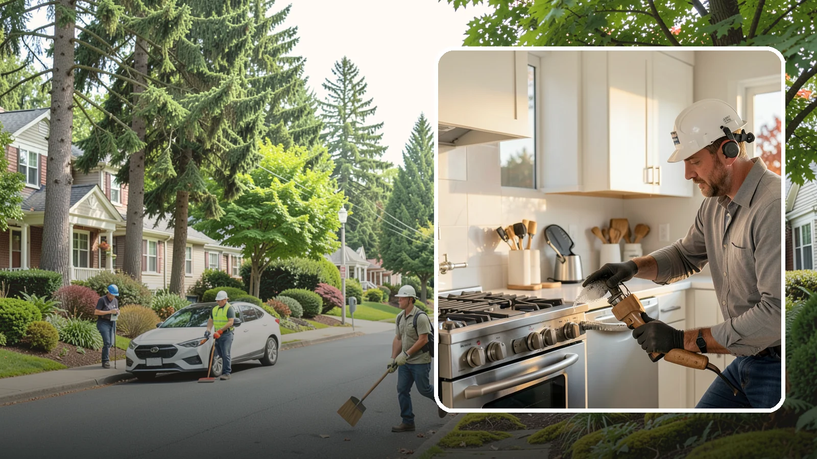 Pot Filler Installation in Beaux Arts Village, King County, WA - We install wall-mounted pot filler faucets above the range for convenient cooking-water access.