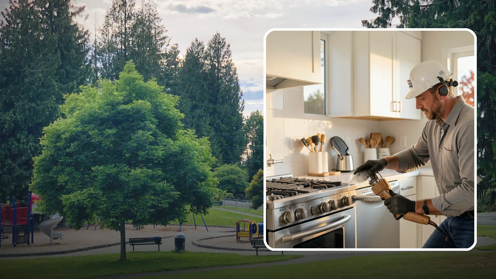 Pot Filler Installation in Bonney Lake, Pierce County, WA - We install wall-mounted pot filler faucets above the range for convenient cooking-water access.