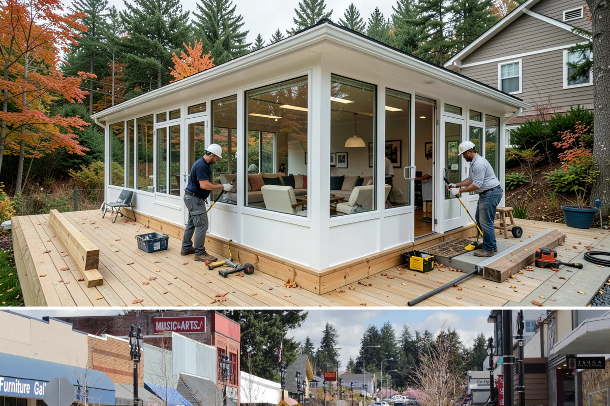 Pot Filler Installation in Bothell, King County, WA - Best installed during a kitchen remodel while the range wall is open, though it can be added any season.