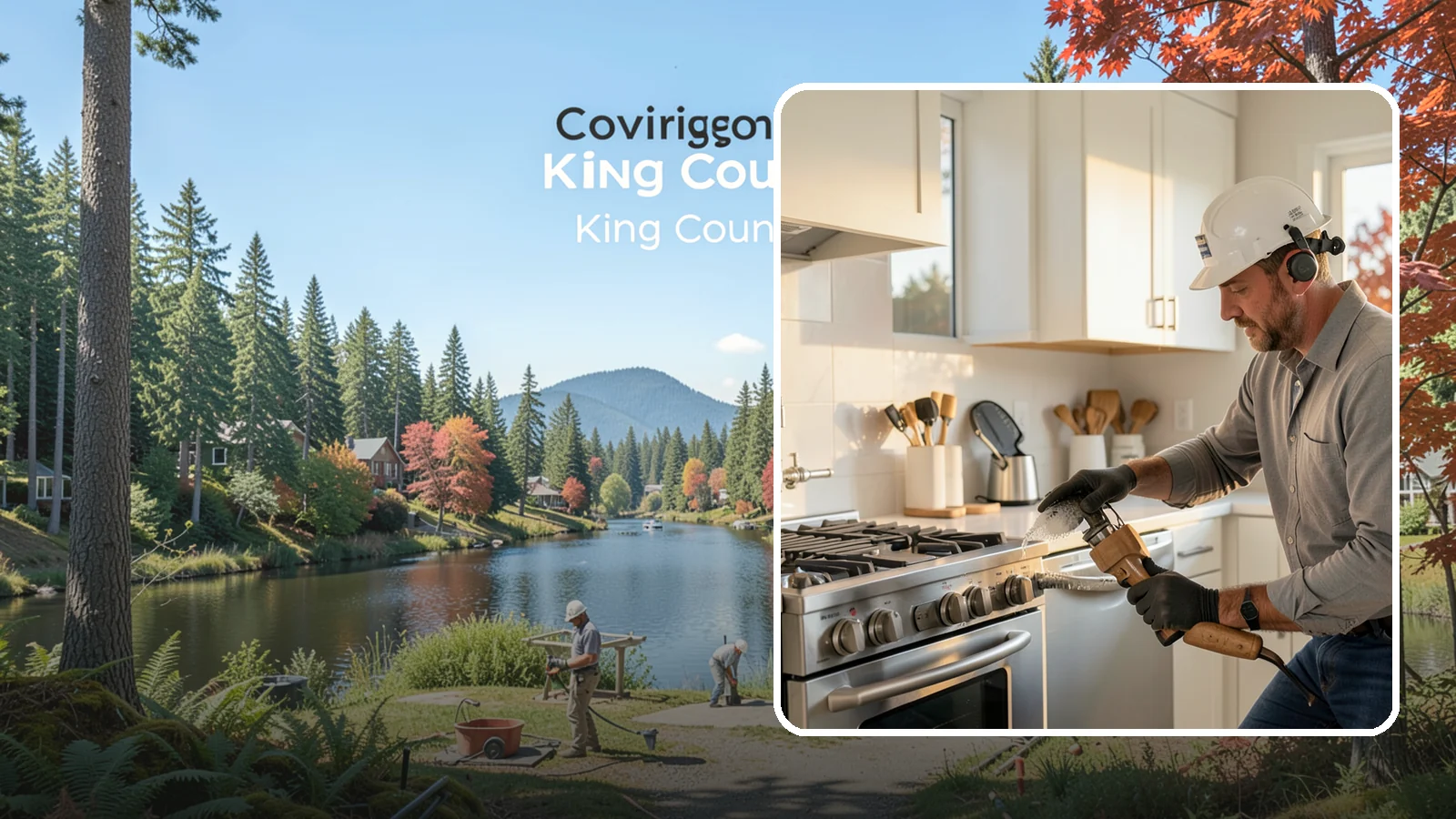 Pot Filler Installation in Covington, King County, WA - We install wall-mounted pot filler faucets above the range for convenient cooking-water access.