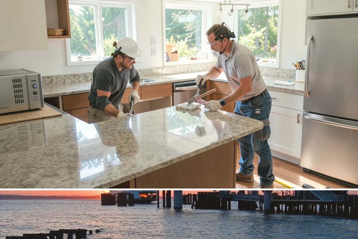 Pot Filler Installation in Edmonds, Snohomish County, WA - Best installed during a kitchen remodel while the range wall is open, though it can be added any season.