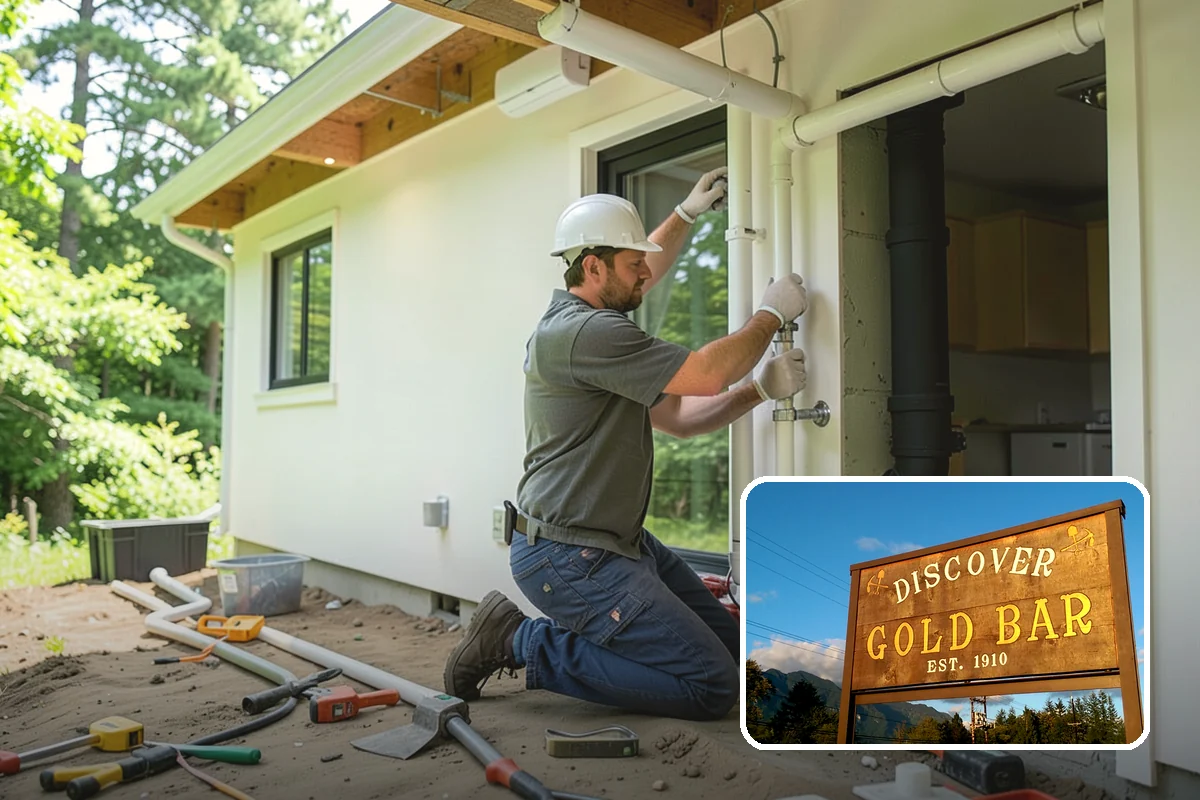 Pot Filler Installation in Gold Bar, Snohomish County, WA - Fills pots right at the stove, saving heavy lifting