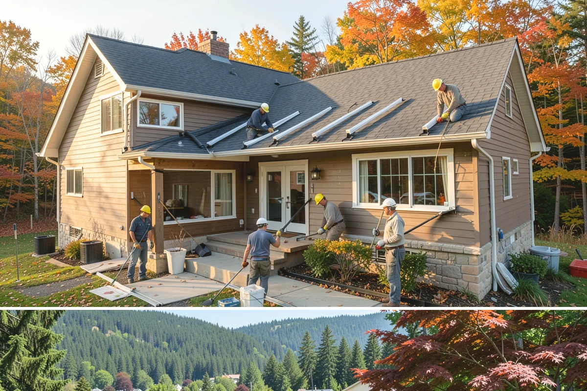 Pot Filler Installation in Index, Snohomish County, WA - Best installed during a kitchen remodel while the range wall is open, though it can be added any season.