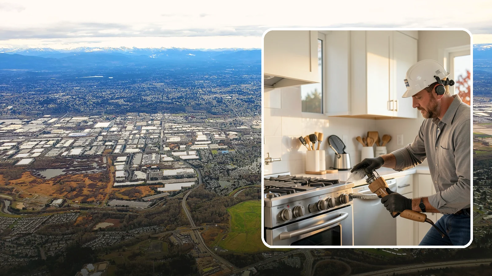 Pot Filler Installation in Kent, King County, WA - We install wall-mounted pot filler faucets above the range for convenient cooking-water access.