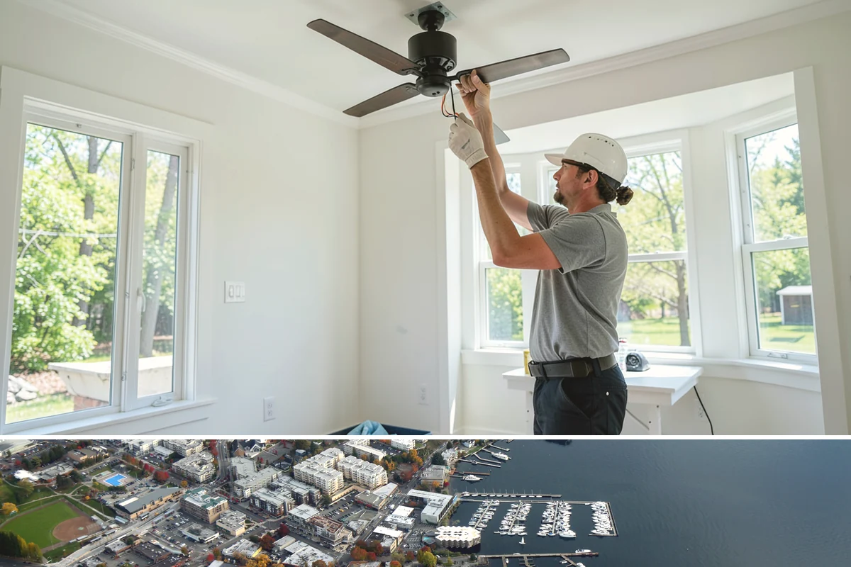 Pot Filler Installation in Kirkland, King County, WA - Best installed during a kitchen remodel while the range wall is open, though it can be added any season.