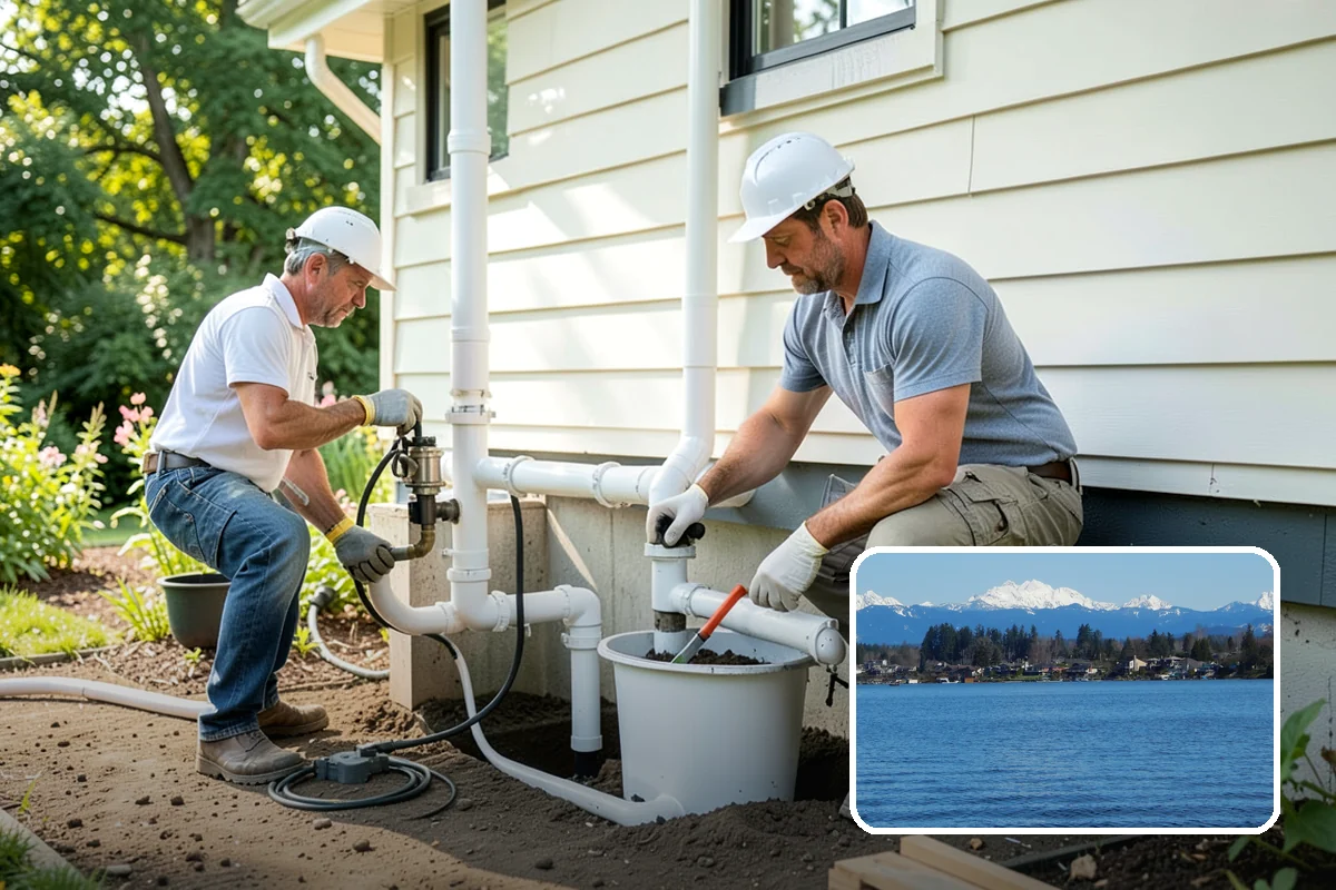 Pot Filler Installation in Lake Stevens, Snohomish County, WA - Fills pots right at the stove, saving heavy lifting
