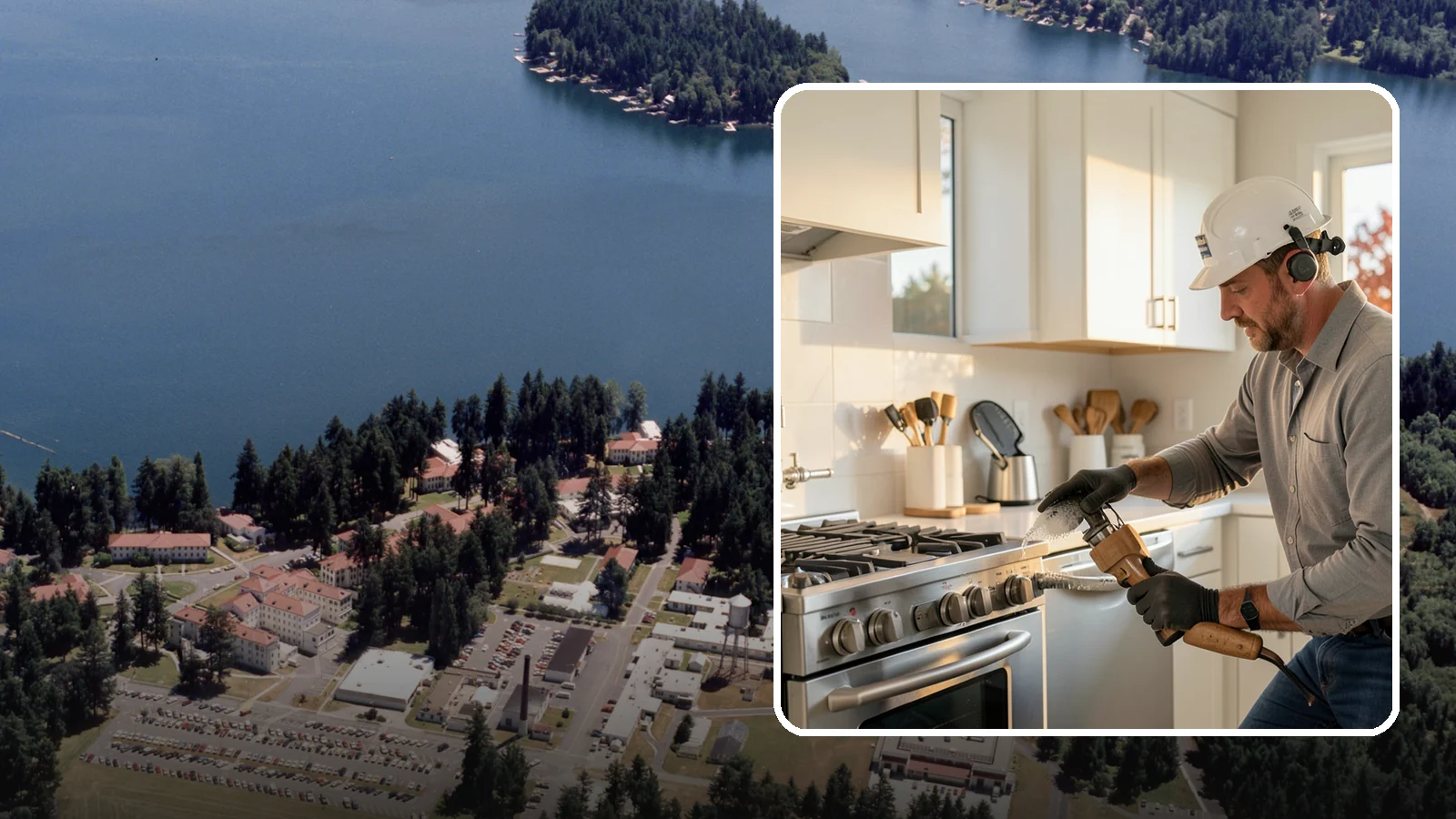 Pot Filler Installation in Lakewood, Pierce County, WA - We install wall-mounted pot filler faucets above the range for convenient cooking-water access.