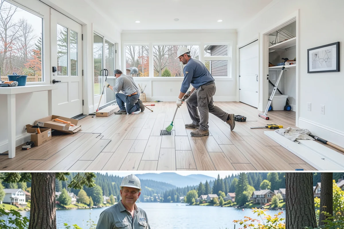 Pot Filler Installation in Milton, King County, WA - Best installed during a kitchen remodel while the range wall is open, though it can be added any season.