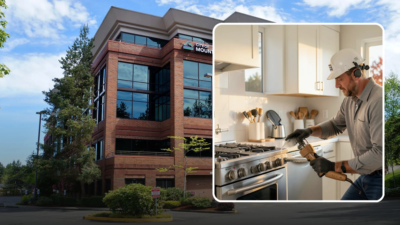Pot Filler Installation in Mountlake Terrace, Snohomish County, WA - We install wall-mounted pot filler faucets above the range for convenient cooking-water access.
