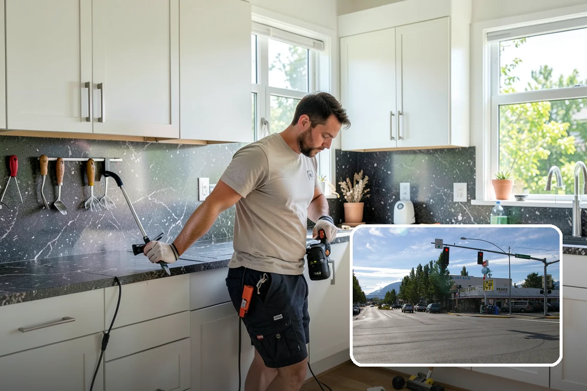 Pot Filler Installation in North Bend, King County, WA - Fills pots right at the stove, saving heavy lifting