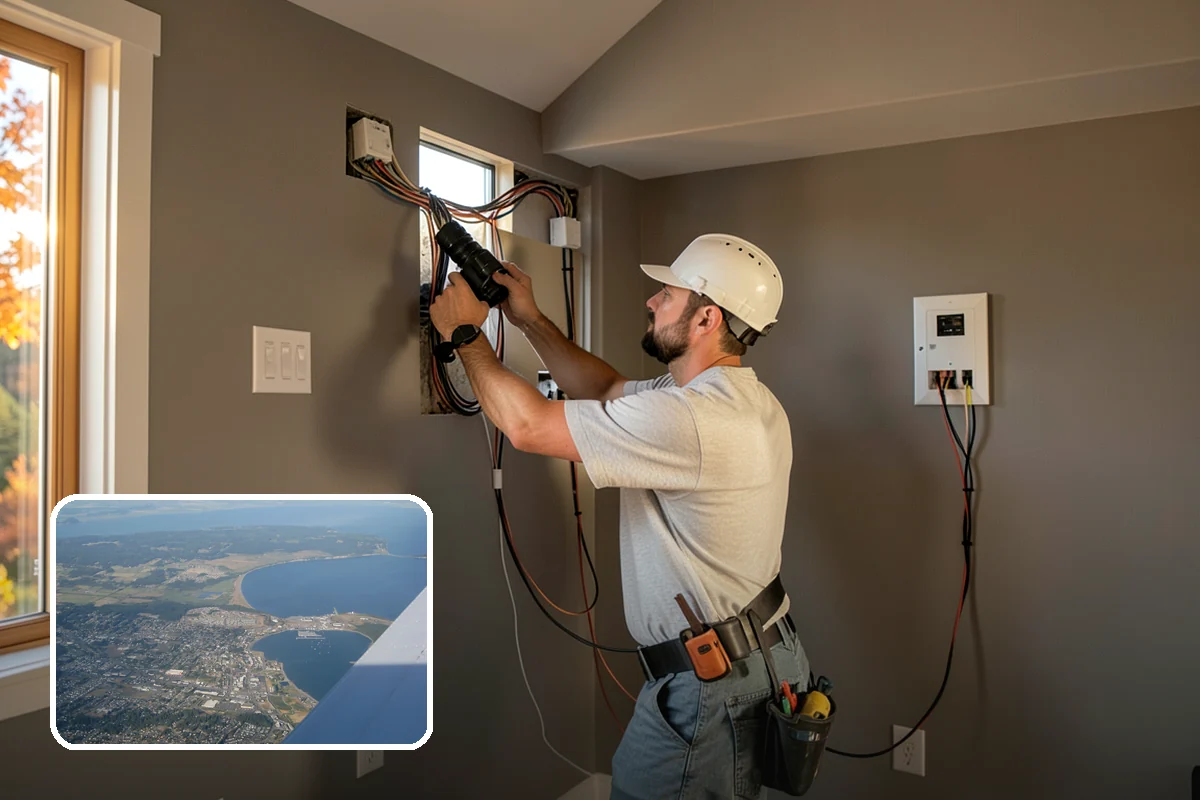 Pot Filler Installation in Oak Harbor, Island County, WA - Fills pots right at the stove, saving heavy lifting