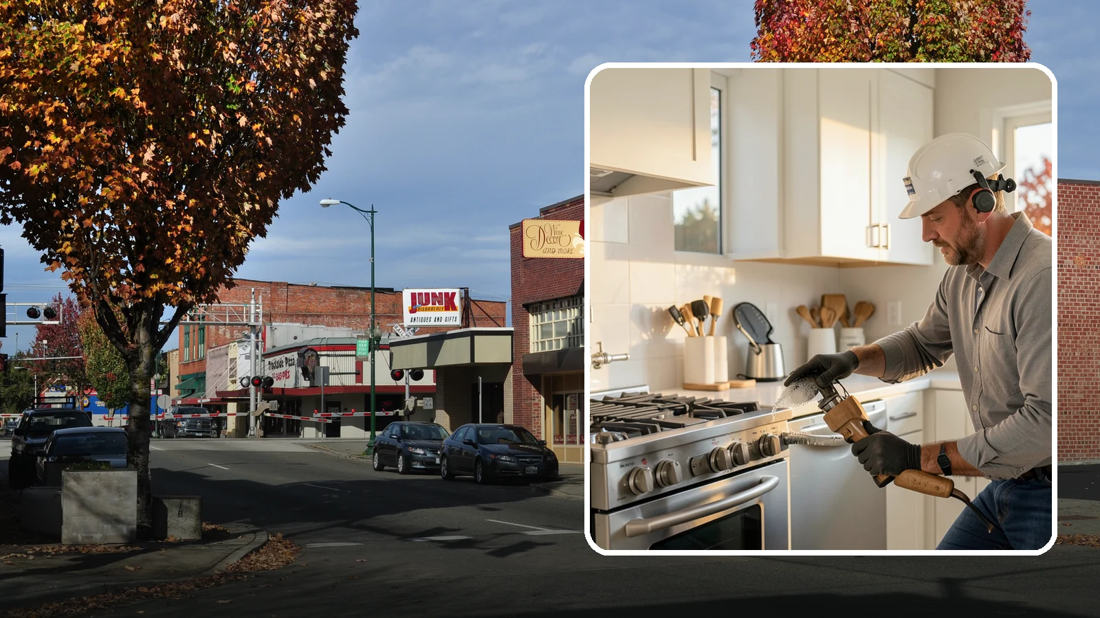 Pot Filler Installation in Puyallup, Pierce County, WA - We install wall-mounted pot filler faucets above the range for convenient cooking-water access.