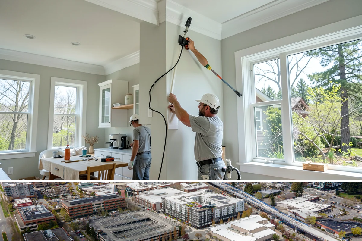 Pot Filler Installation in Redmond, King County, WA - Best installed during a kitchen remodel while the range wall is open, though it can be added any season.