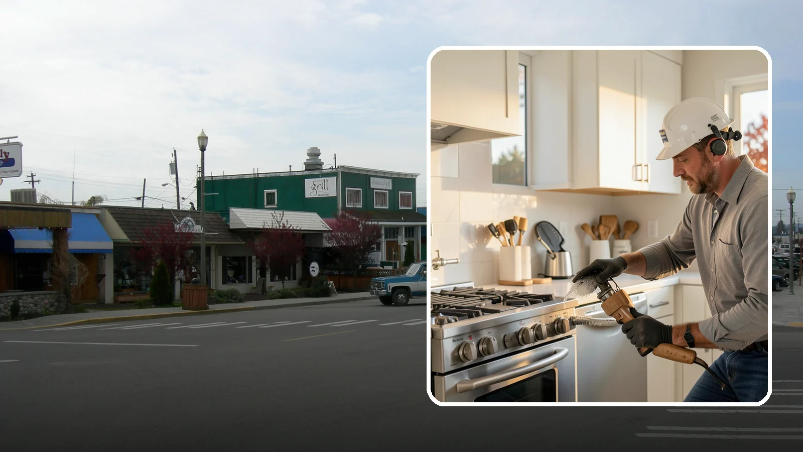 Pot Filler Installation in Stanwood, Snohomish County, WA - We install wall-mounted pot filler faucets above the range for convenient cooking-water access.