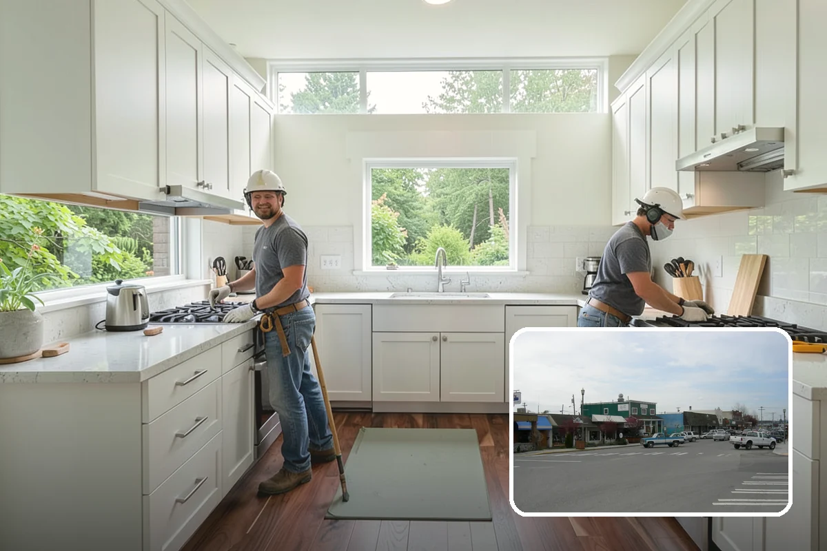 Pot Filler Installation in Stanwood, Snohomish County, WA - Fills pots right at the stove, saving heavy lifting