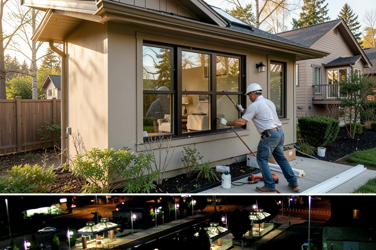 Poured Concrete Retaining Wall in Auburn, King County, WA - Pouring is scheduled around dry, moderate weather so the concrete cures properly, making late spring through early fall ideal.