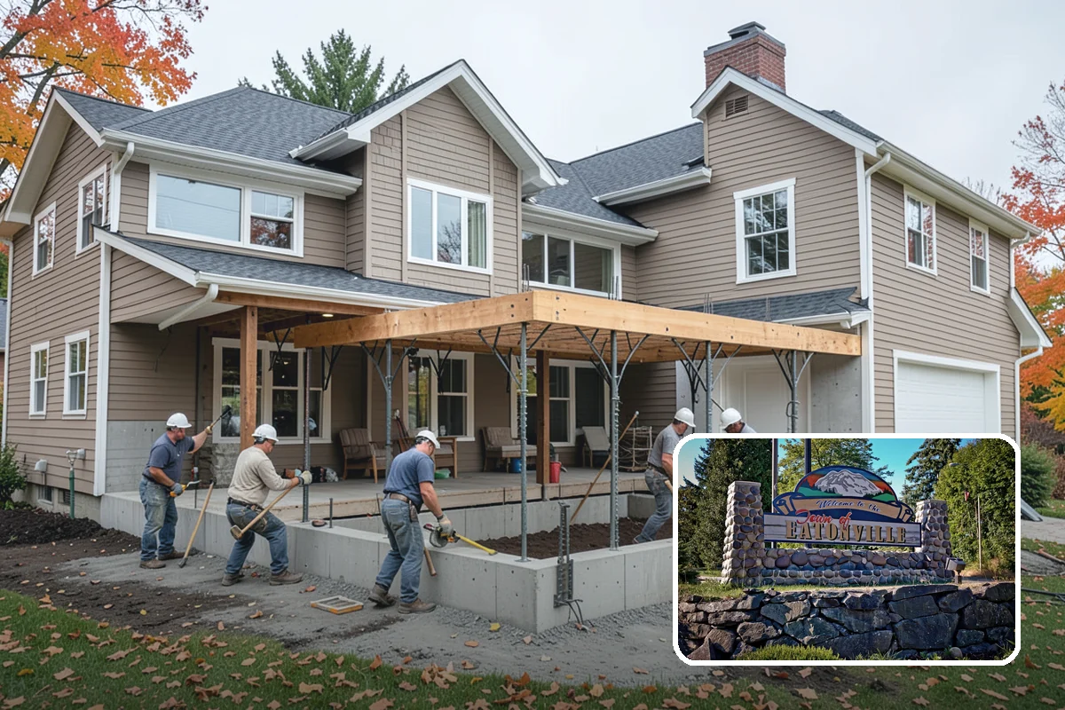 Poured Concrete Retaining Wall in Eatonville, Pierce County, WA - Highest strength for tall or heavily loaded walls
