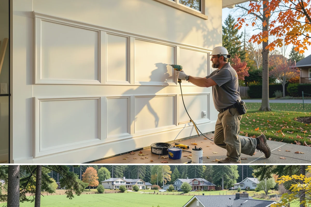 Poured Concrete Retaining Wall in Lyman, Skagit County, WA - Pouring is scheduled around dry, moderate weather so the concrete cures properly, making late spring through early fall ideal.