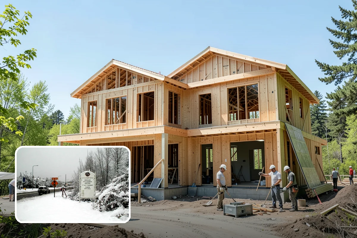Poured Concrete Retaining Wall in Newcastle, King County, WA - Highest strength for tall or heavily loaded walls