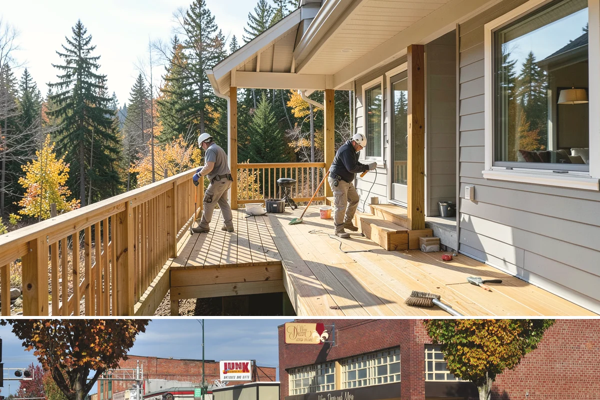 Poured Concrete Retaining Wall in Puyallup, Pierce County, WA - Pouring is scheduled around dry, moderate weather so the concrete cures properly, making late spring through early fall ideal.