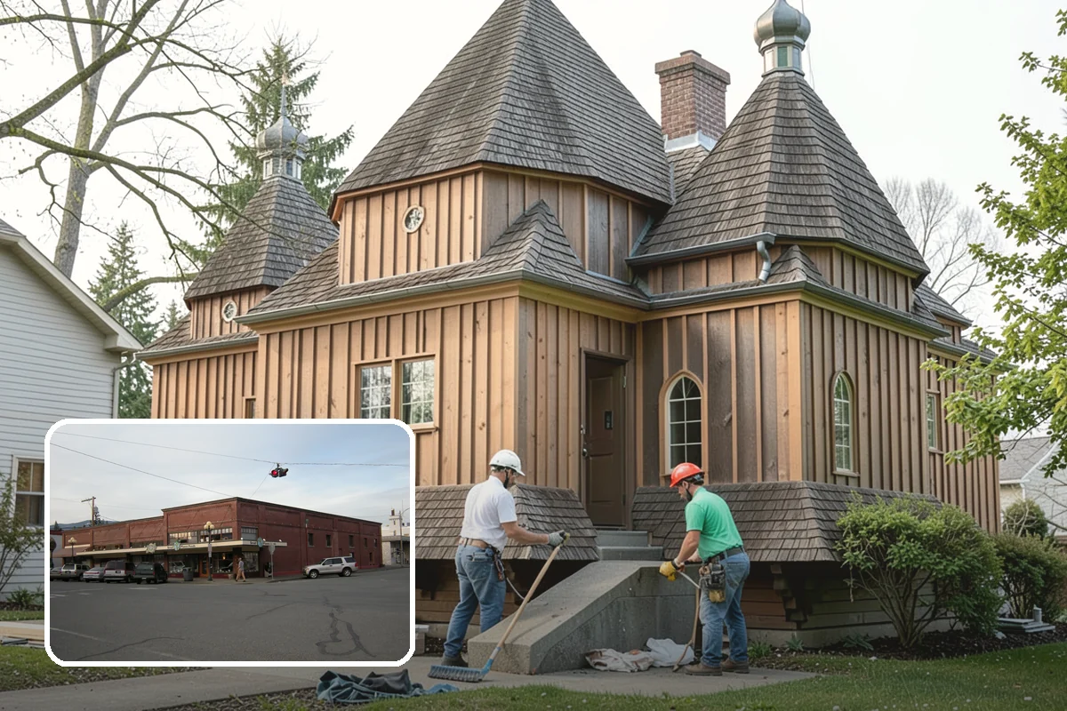 Poured Concrete Retaining Wall in Sedro-Woolley, Skagit County, WA - Highest strength for tall or heavily loaded walls